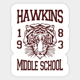 Hawkins Sticker